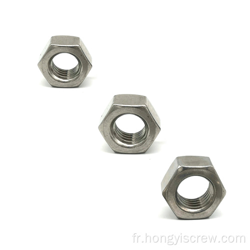 Écrou hexagonal en acier inoxydable M6